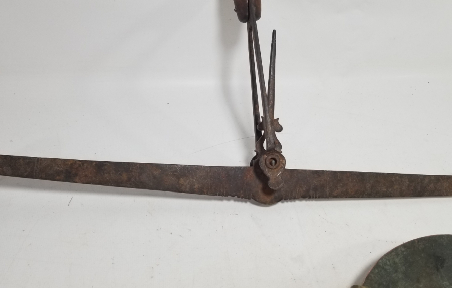 KEFELERİ DAMGALI OSMANLI DÖNEMİ KEFELİ TERAZİ