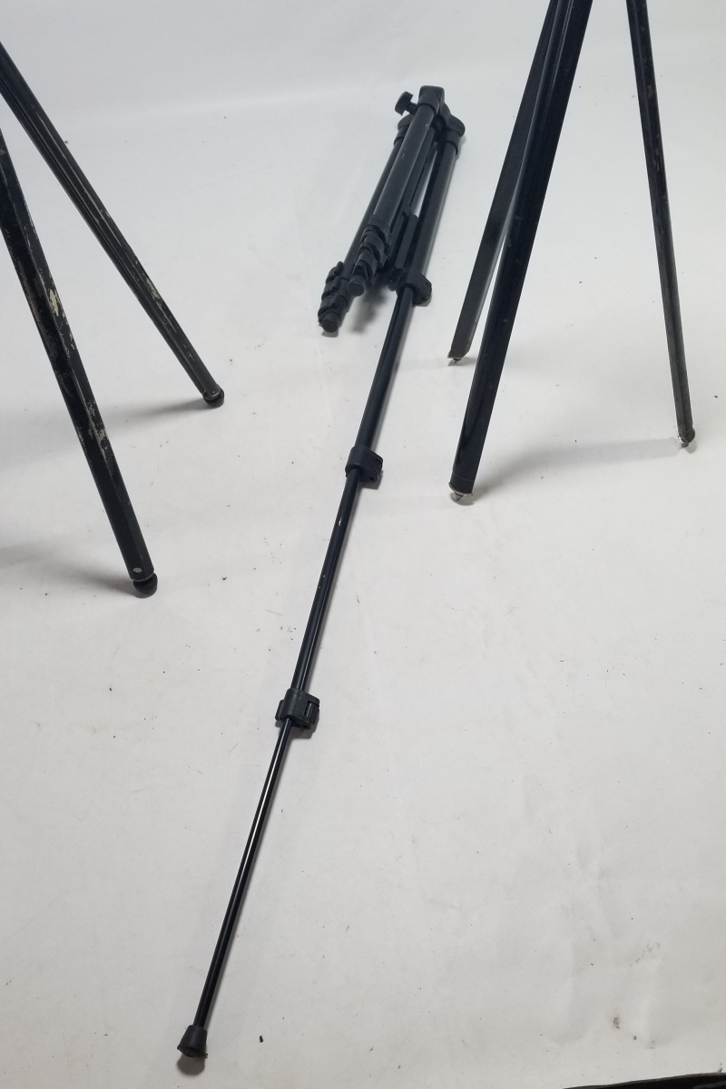 3 ADET ANTİKA FOTOĞRAF TRİPODU