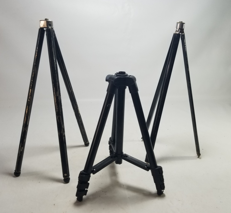 3 ADET ANTİKA FOTOĞRAF TRİPODU