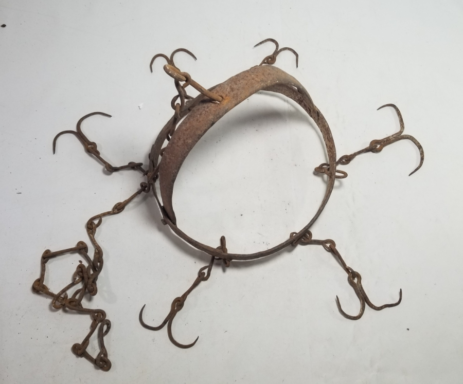 OSMANLI DÖNEMİ EL YAPIMI NADİR TİPTE KUYU ÇENGELİ