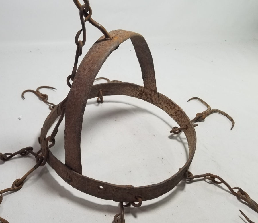 OSMANLI DÖNEMİ EL YAPIMI NADİR TİPTE KUYU ÇENGELİ