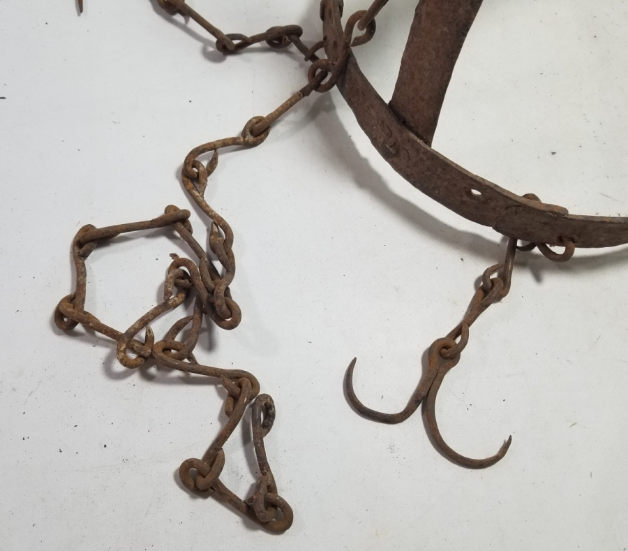 OSMANLI DÖNEMİ EL YAPIMI NADİR TİPTE KUYU ÇENGELİ