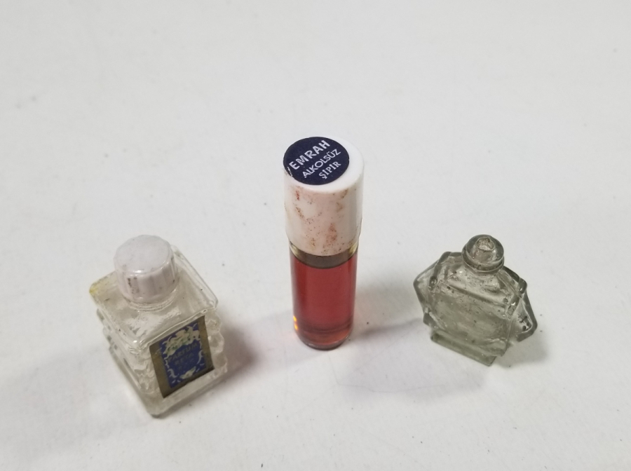 ANTİKA MİNİ KOLONYA ŞİŞELERİ LOTU