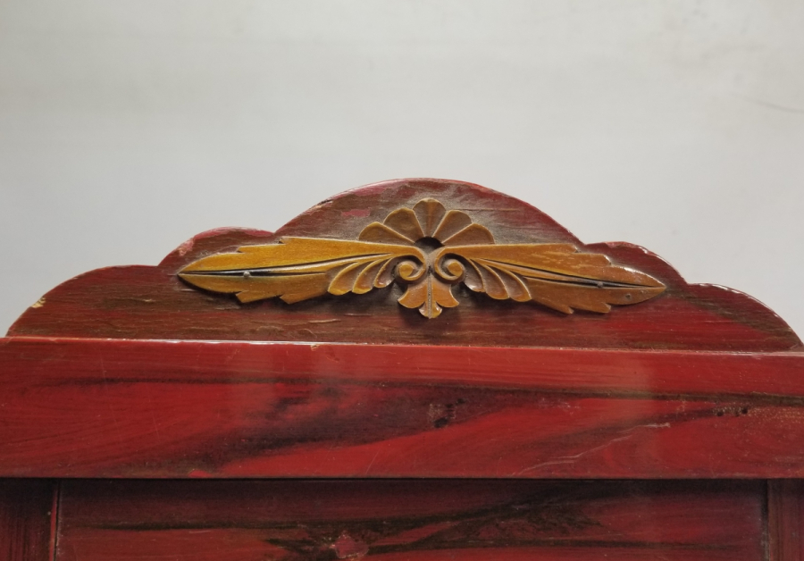 KURMALI ANTİKA DUVAR SAATİ