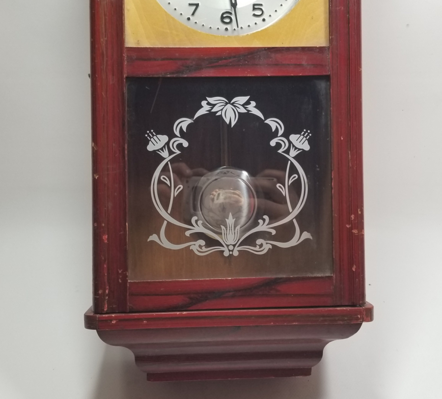 KURMALI ANTİKA DUVAR SAATİ