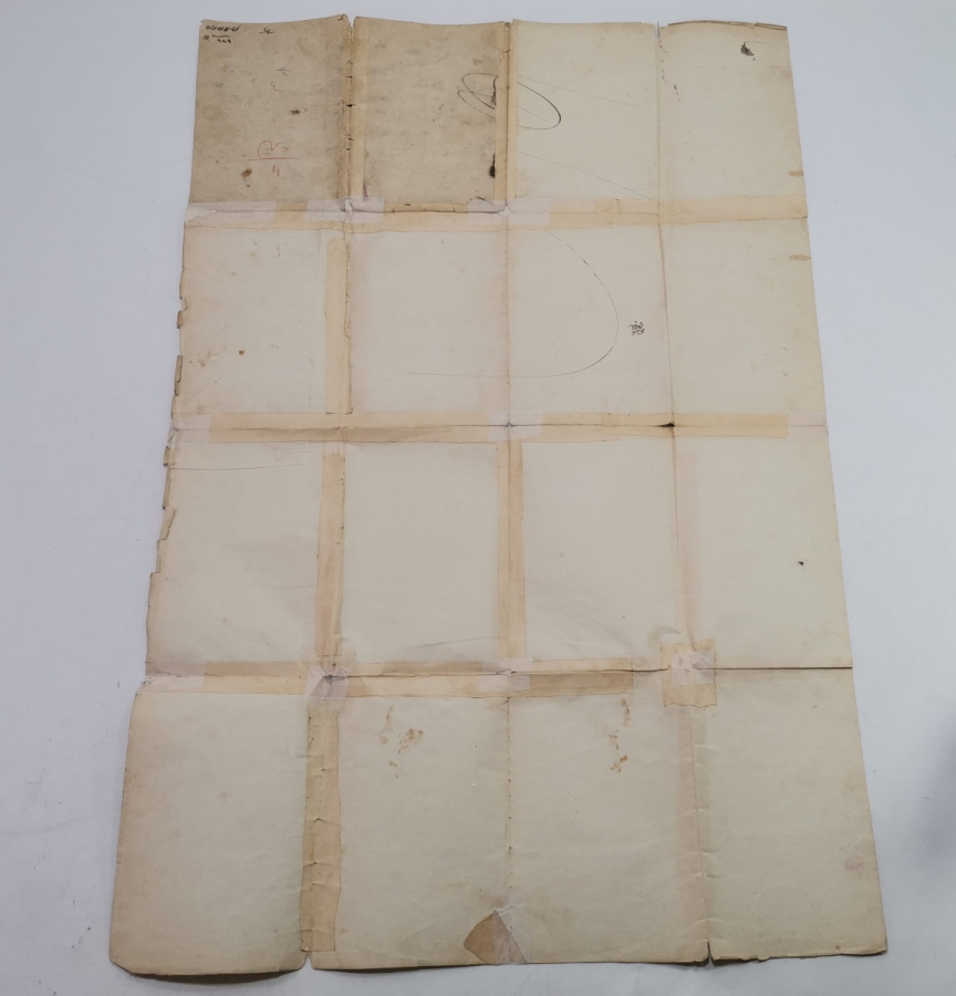 EL ÇEKME ABDÜLMECİT HAN TUĞRALI TAMAMI EL YAZMA FERMAN