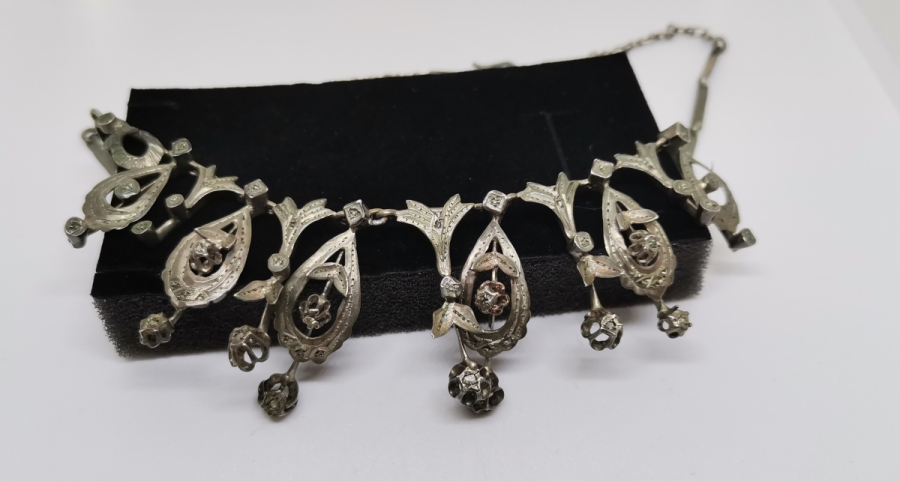 OSMANLI DÖNEMİ ELMAS TAŞLI SU YOLU GERDANLIK