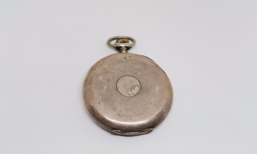 GÜMÜŞ KASA ANTİKA ZENITH CEP SAATİ