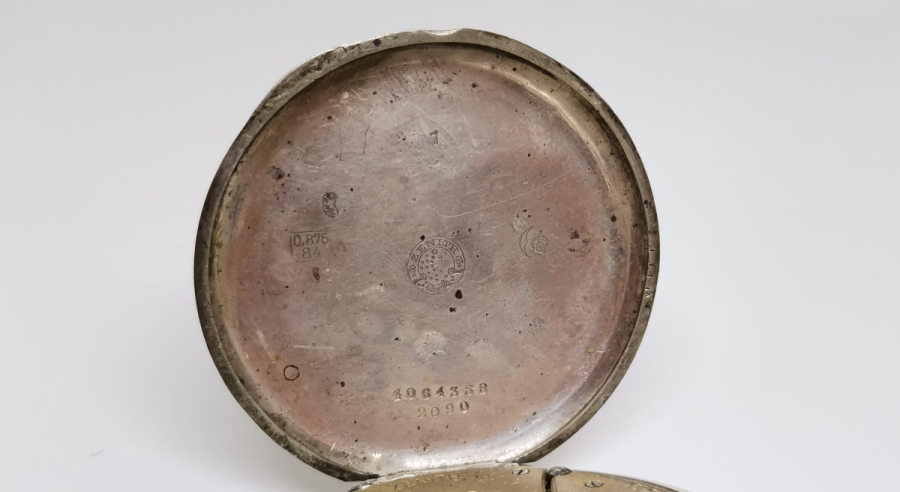 GÜMÜŞ KASA ANTİKA ZENITH CEP SAATİ