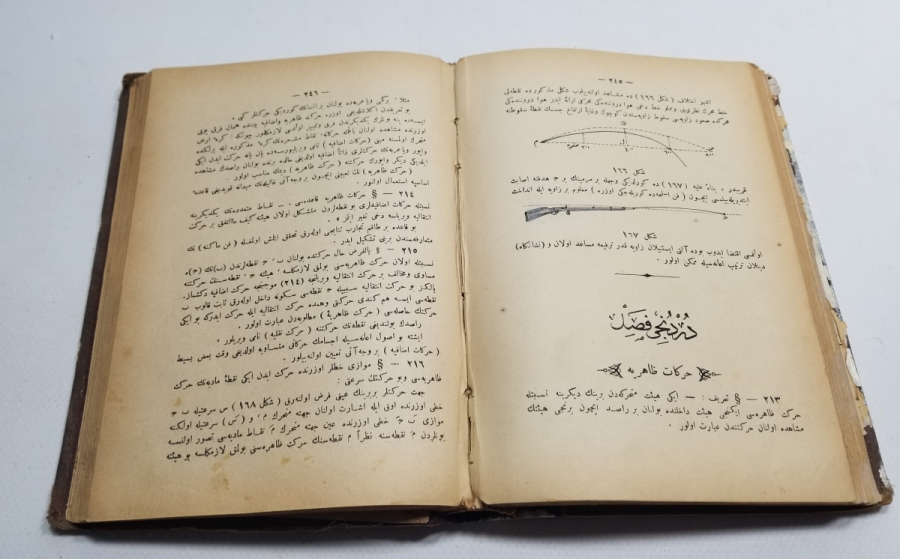 MAKİNA NAZARİYETİ TATBİKATI İSİMLİ OSMANLI DÖNEMİ ASKERİ KİTAP