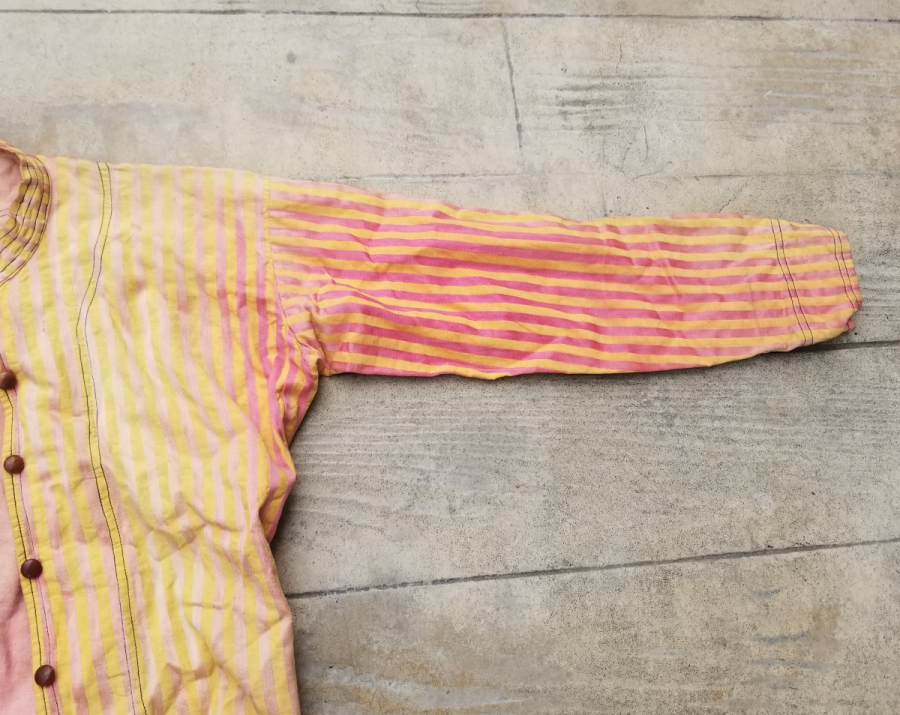 OSMANLI DÖNEMİ EL DOKUMA DÜĞMELİ KADIN GÖĞNEYİ