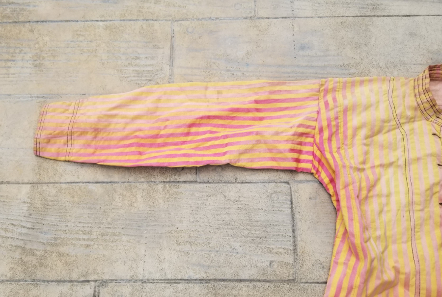 OSMANLI DÖNEMİ EL DOKUMA DÜĞMELİ KADIN GÖĞNEYİ