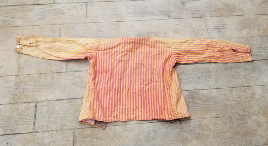 OSMANLI DÖNEMİ EL DOKUMA DÜĞMELİ KADIN GÖĞNEYİ