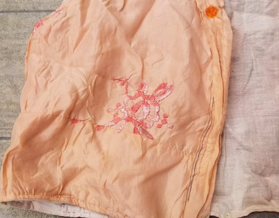 OSMANLI DÖNEMİ EL YAPIMI İPEK KADIN YELEĞİ