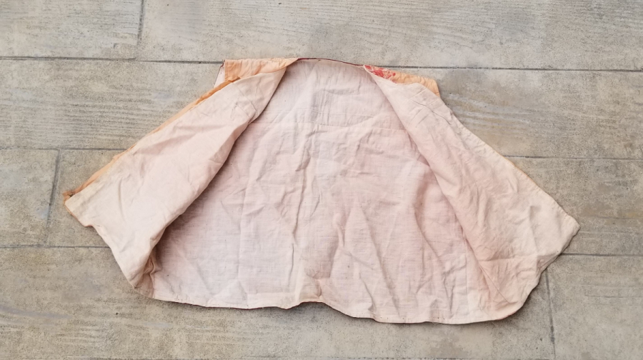 OSMANLI DÖNEMİ EL YAPIMI İPEK KADIN YELEĞİ