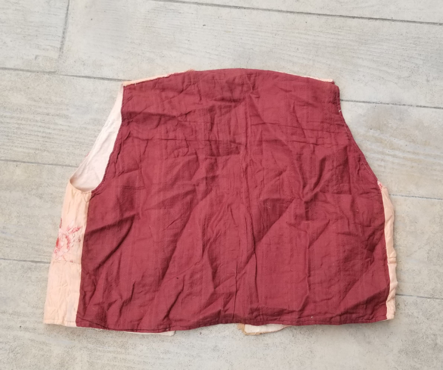 OSMANLI DÖNEMİ EL YAPIMI İPEK KADIN YELEĞİ