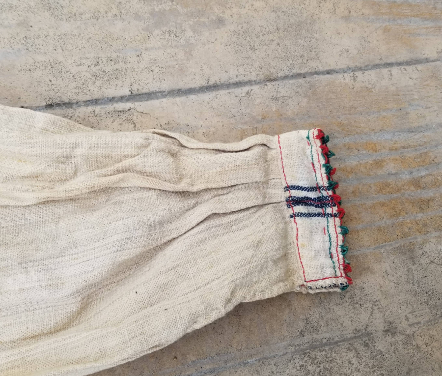 OSMANLI DÖNEMİ EL DOKUMA İPEKLİ KADIN İÇLİĞİ