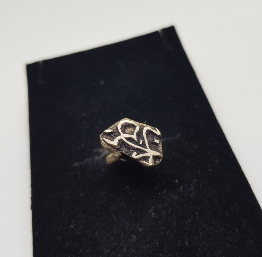 OSMANLI DÖNEMİ NADİR TİPTE EL KAZIMA İMZA MÜHÜR