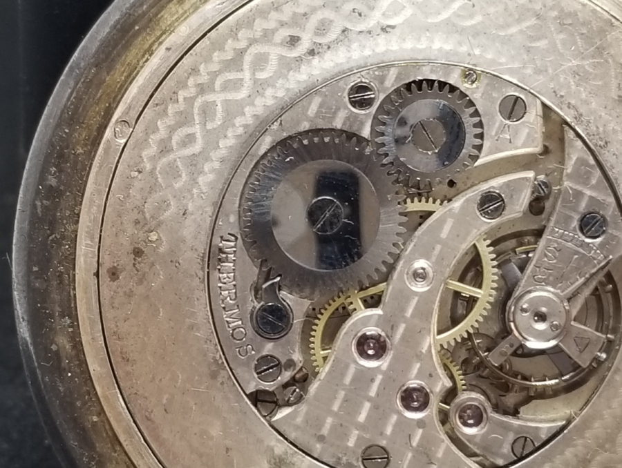 NADİR TİPTE GÜMÜŞ KASA ANTİKA CEP SAATİ