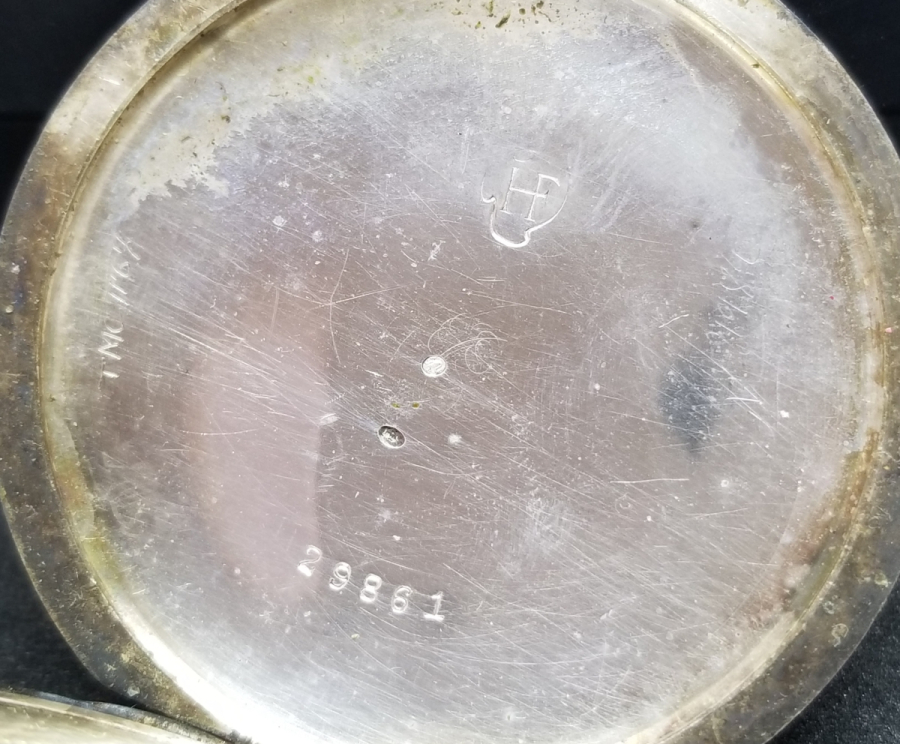 NADİR TİPTE GÜMÜŞ KASA ANTİKA CEP SAATİ