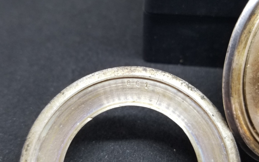 NADİR TİPTE GÜMÜŞ KASA ANTİKA CEP SAATİ