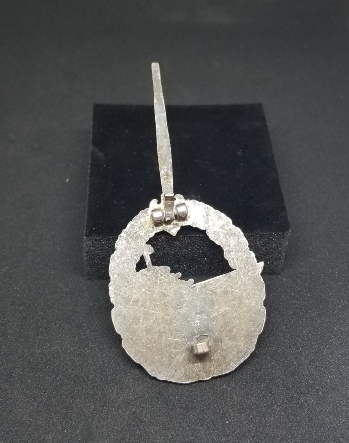 2. DÜNYA SAVAŞI DÖNEMİ NADİR GÜMÜŞ NAZİ DENİZCİ SUBAY BRÖVESİ