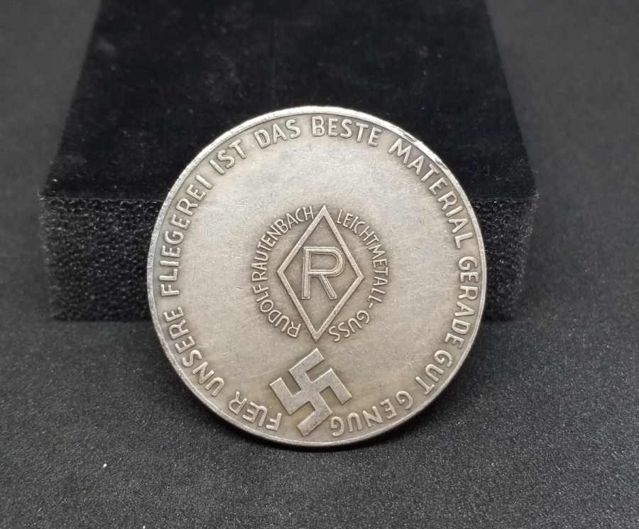 2. DÜNYA SAVAŞI DÖNEMİ NADİR GÜMÜŞ HATIRA MADALYON