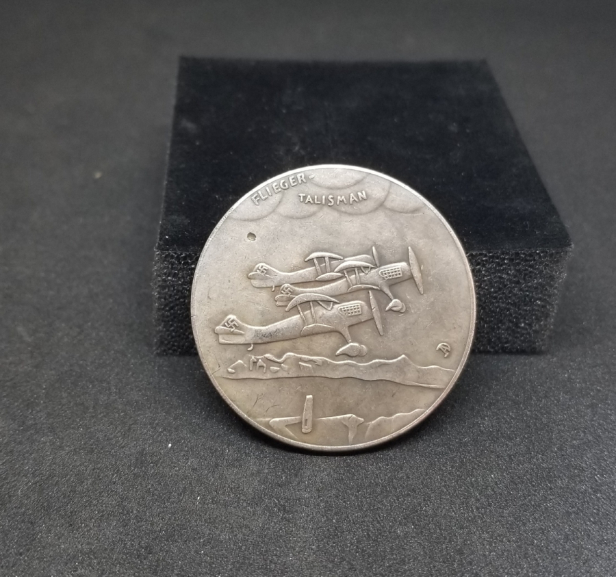 2. DÜNYA SAVAŞI DÖNEMİ NADİR GÜMÜŞ HATIRA MADALYON