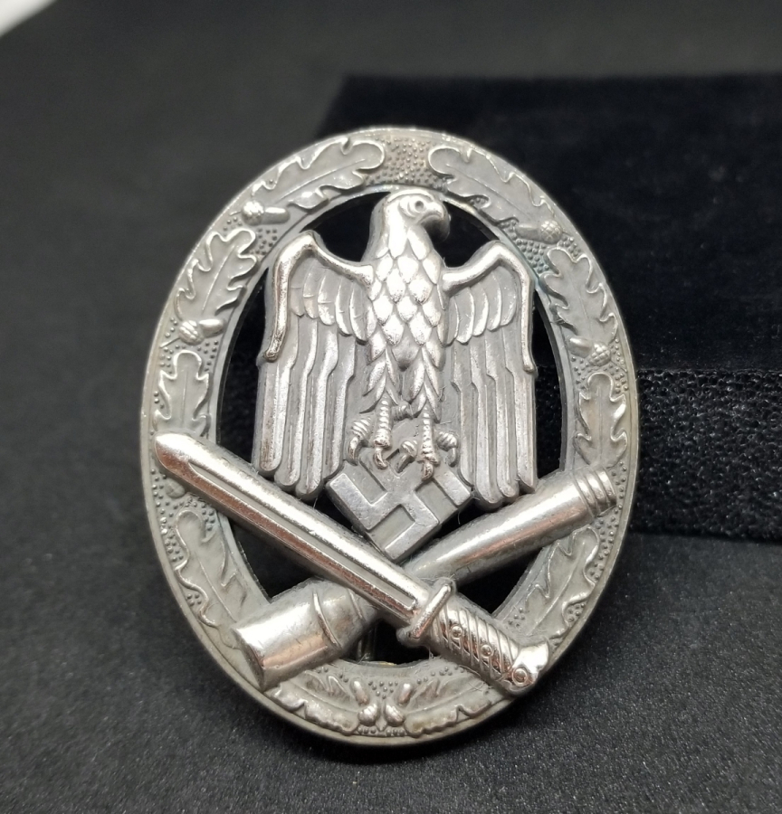 2. DÜNYA SAVAŞI DÖNEMİ NADİR GÜMÜŞ NAZİ SUBAY BRÖVESİ