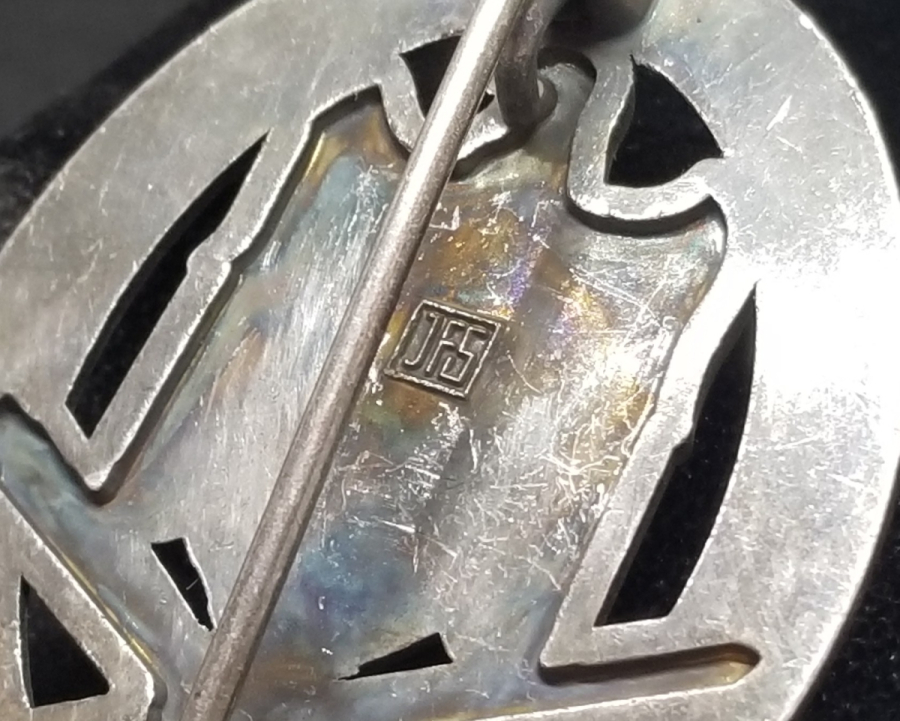 2. DÜNYA SAVAŞI DÖNEMİ NADİR GÜMÜŞ NAZİ SUBAY BRÖVESİ