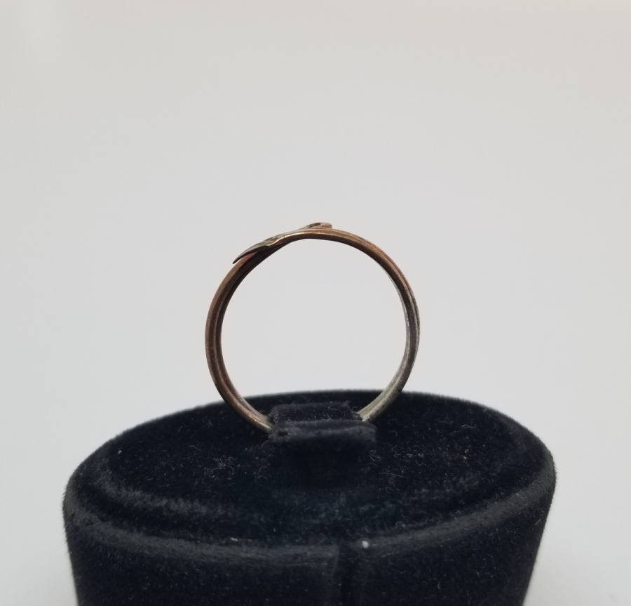 KABARTMA İŞÇİLİKLİ YILAN FORMLU OSMANLI DÖNEMİ RUM İŞİ YÜZÜK