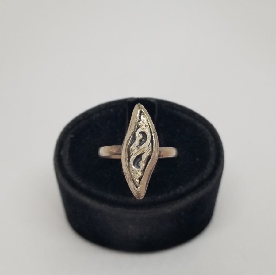 OSMANLI DÖNEMİ EL YAPIMI OLTU TAŞLI ÖZEL YAPIM GÜMÜŞ YÜZÜK