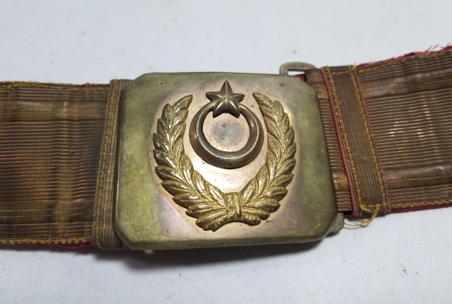 SIRMA İŞÇİLİKLİ TAM TAKIM OSMANLI SUBAY KEMERİ