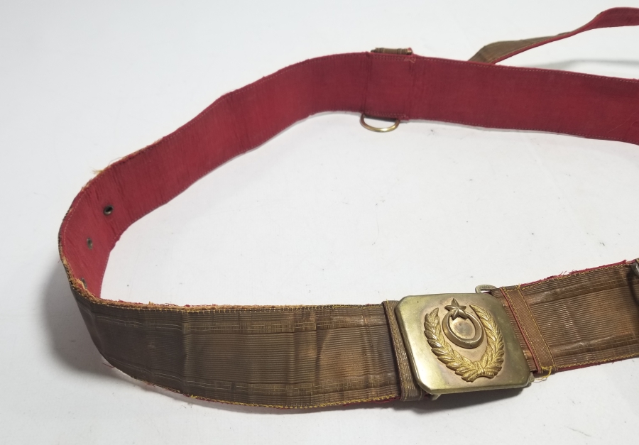 SIRMA İŞÇİLİKLİ TAM TAKIM OSMANLI SUBAY KEMERİ