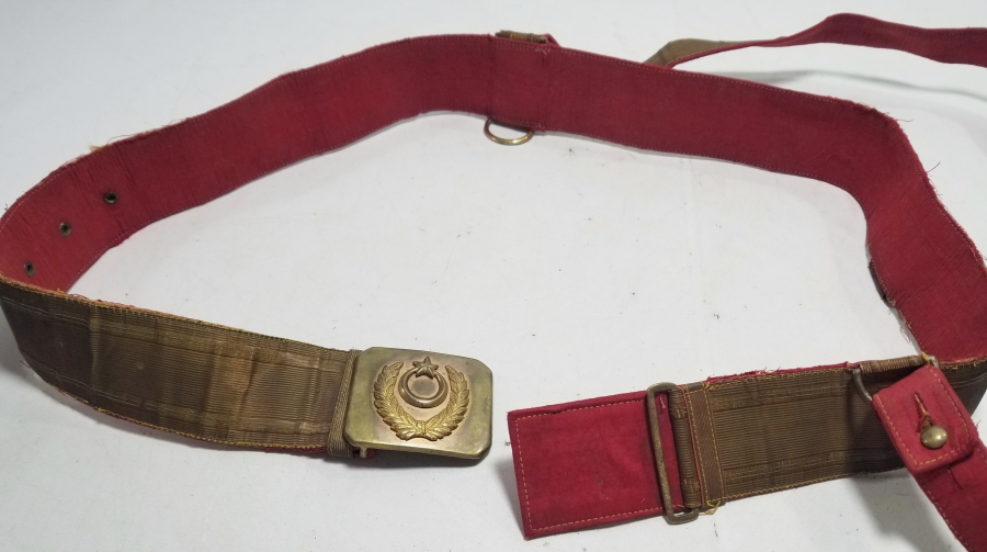 SIRMA İŞÇİLİKLİ TAM TAKIM OSMANLI SUBAY KEMERİ