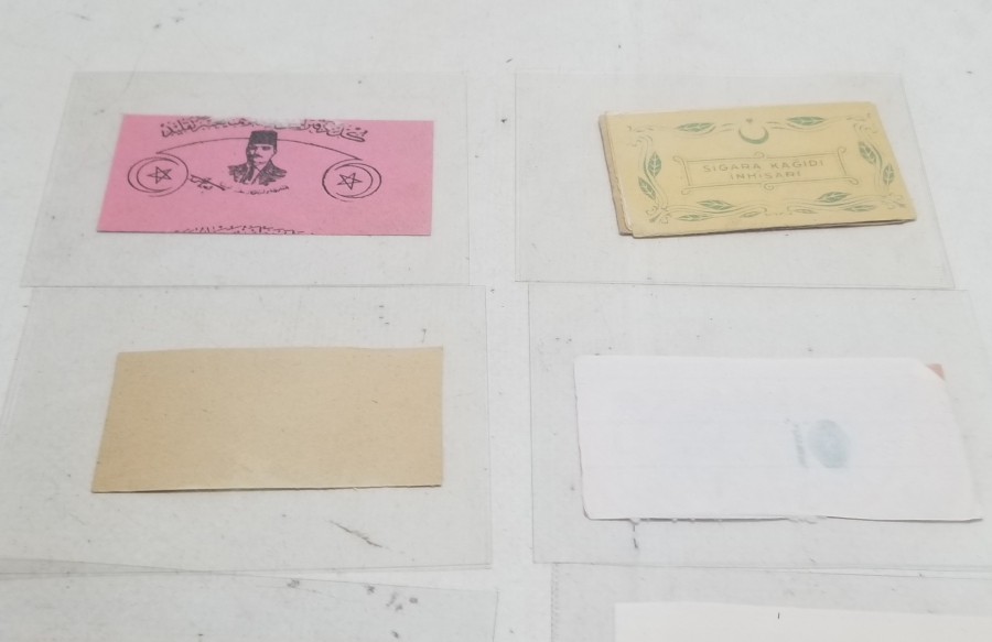 OSMANLI DÖNEMİ SİGARA KAĞITLARI LOTU