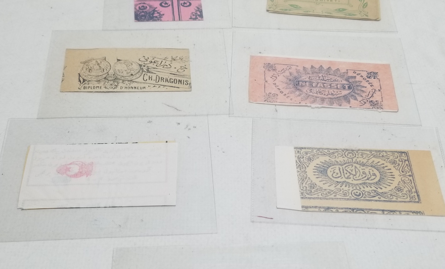 OSMANLI DÖNEMİ SİGARA KAĞITLARI LOTU