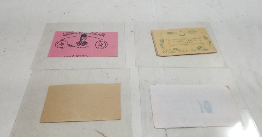 OSMANLI DÖNEMİ SİGARA KAĞITLARI LOTU