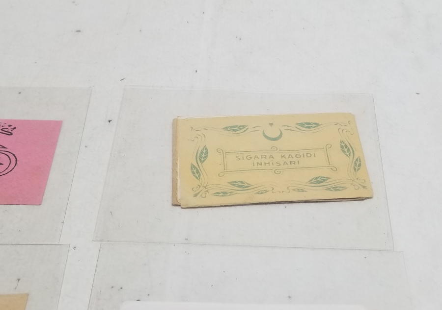 OSMANLI DÖNEMİ SİGARA KAĞITLARI LOTU