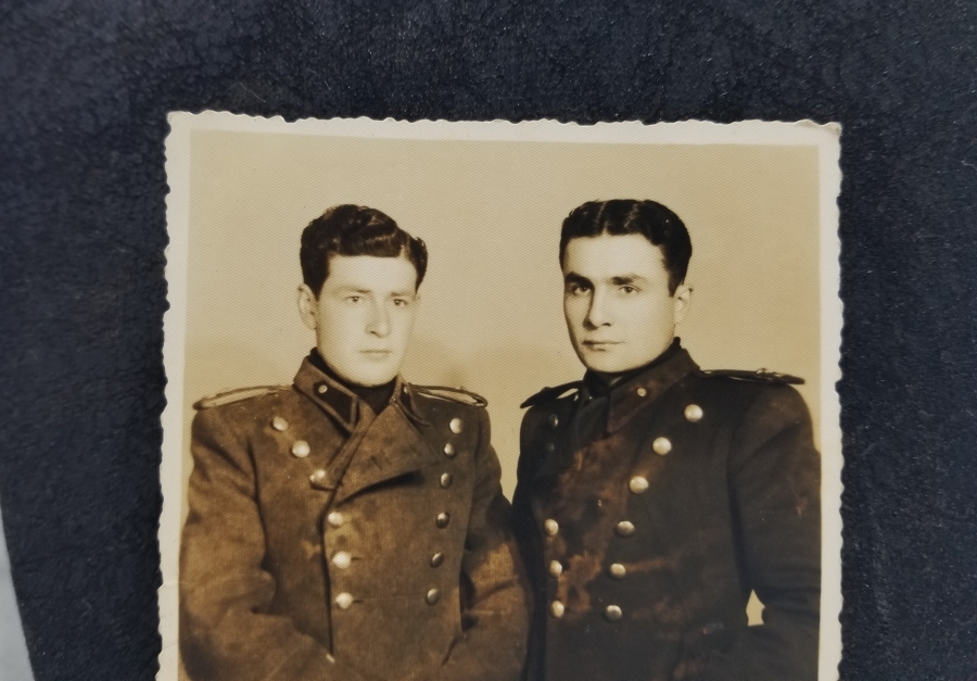 ÜZERİ İMZALI ANTİKA SUBAY FOTOĞRAFI