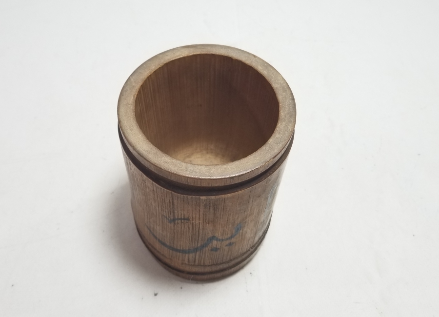 ÜZERİ YAZILI ANTİKA AHŞAP KUTU