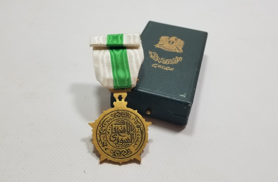 SURİYE HAVA KUVVETLERİ NADİR MİNELİ LİYAKAT MADALYASI