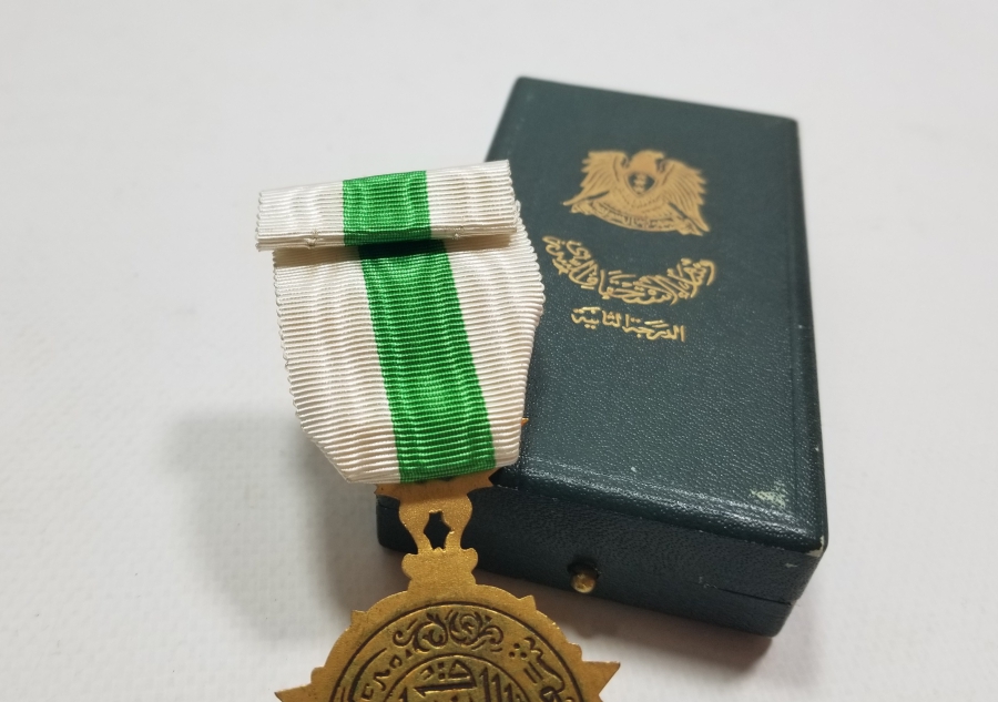 SURİYE HAVA KUVVETLERİ NADİR MİNELİ LİYAKAT MADALYASI