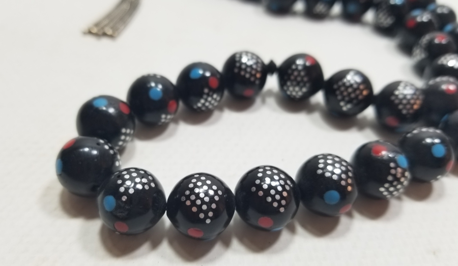 ÜZERİ İŞLEMELİ ANTİKA 33LÜ TESPİH