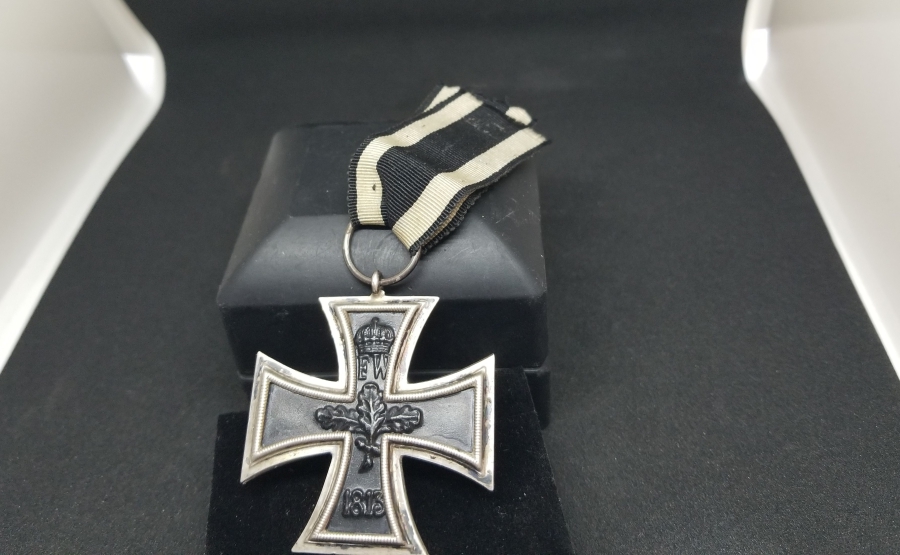 1. DÜNYA SAVAŞI GÜMÜŞ DEMİR HAÇ MADALYASI