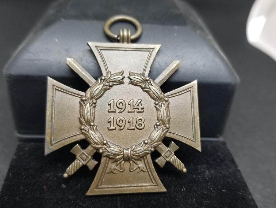 ATATÜRK'ÜN DE SAHİBİ OLDUĞU 1. DÜNYA SAVAŞI ÇİL KONDİSYONDA HİNDENBURG NİŞANI - DEMİR HAÇ