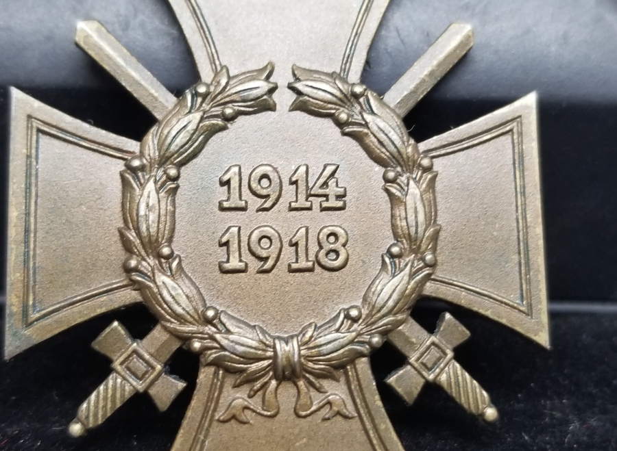 ATATÜRK'ÜN DE SAHİBİ OLDUĞU 1. DÜNYA SAVAŞI ÇİL KONDİSYONDA HİNDENBURG NİŞANI - DEMİR HAÇ