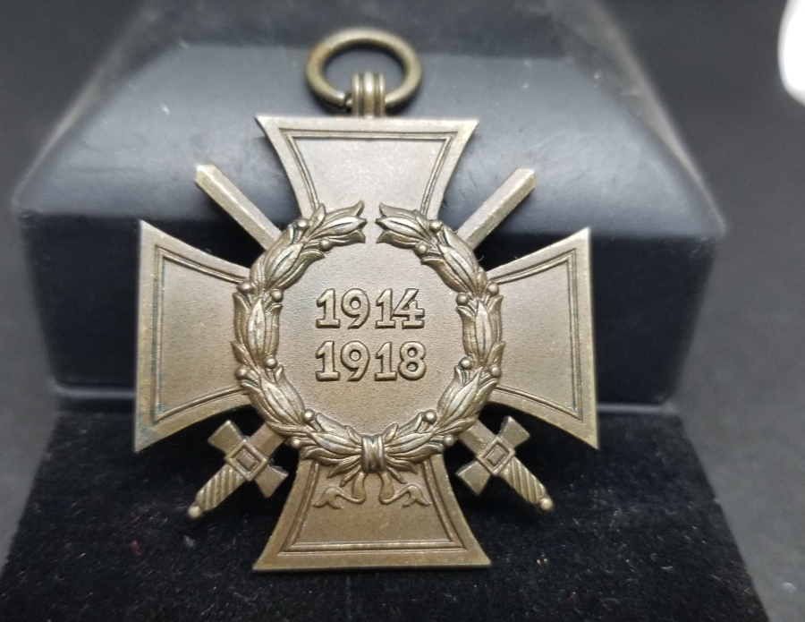 ATATÜRK'ÜN DE SAHİBİ OLDUĞU 1. DÜNYA SAVAŞI ÇİL KONDİSYONDA HİNDENBURG NİŞANI - DEMİR HAÇ