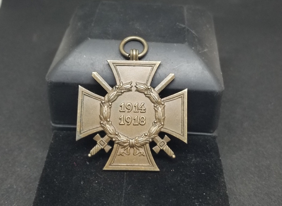 ATATÜRK'ÜN DE SAHİBİ OLDUĞU 1. DÜNYA SAVAŞI ÇİL KONDİSYONDA HİNDENBURG NİŞANI - DEMİR HAÇ