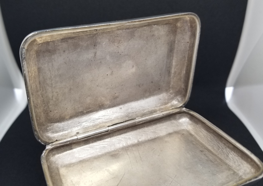 KALEM VE AZNAVUR İŞÇİLİKLİ ANTİKA RUS TÜTÜN TABAKASI